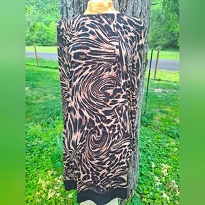 NWOT Classic Animal print dress by Premise Size Med